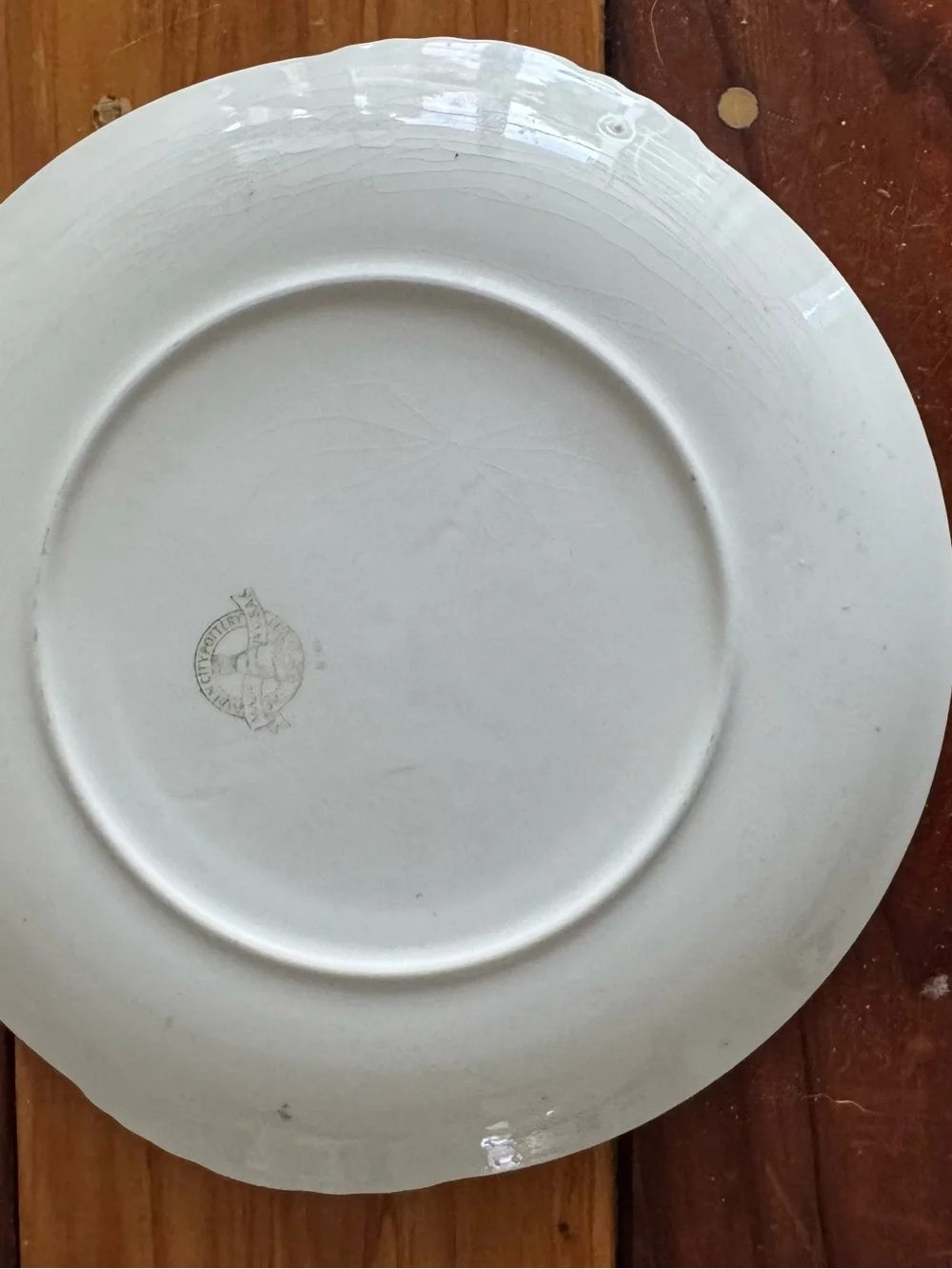 Vintage Floral Ceramic Serving Plate - Yellow & Pink Flowers